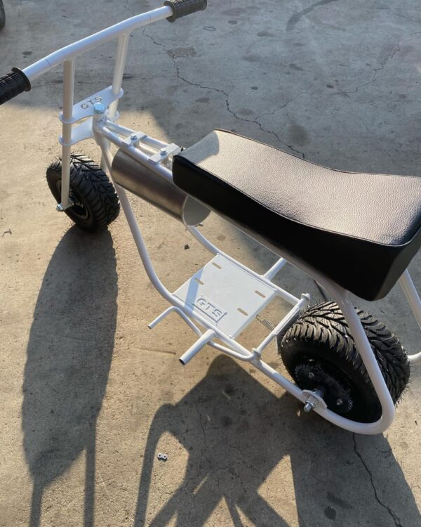 GLOSSY WHITE MiniBike Roller